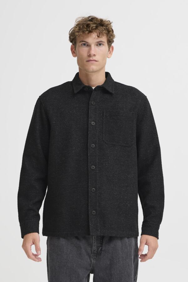 Casual Friday overshirt 20506041 sort