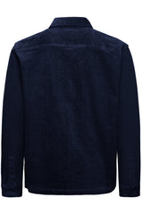Casual Friday overshirt fløjl 20506480 navy
