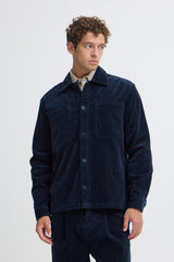 Casual Friday overshirt fløjl 20506480 navy