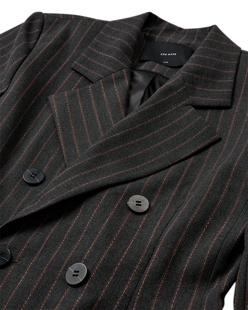 Copenhagen Muse Jakkesæt Tailor Sort m. rød