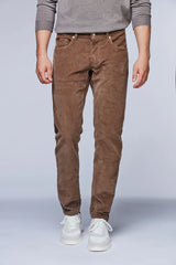 Minoss fløjls jeans VELVY CORD mørk sand