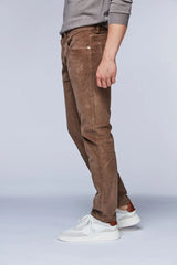 Minoss fløjls jeans VELVY CORD mørk sand