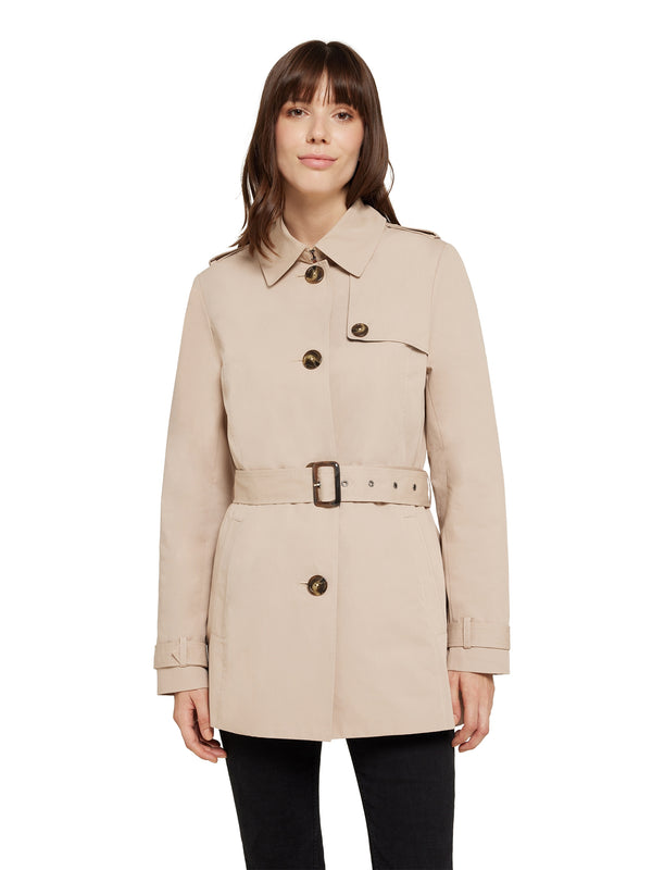 Rocaandblue Trenchcoat kort model Isabelle coat