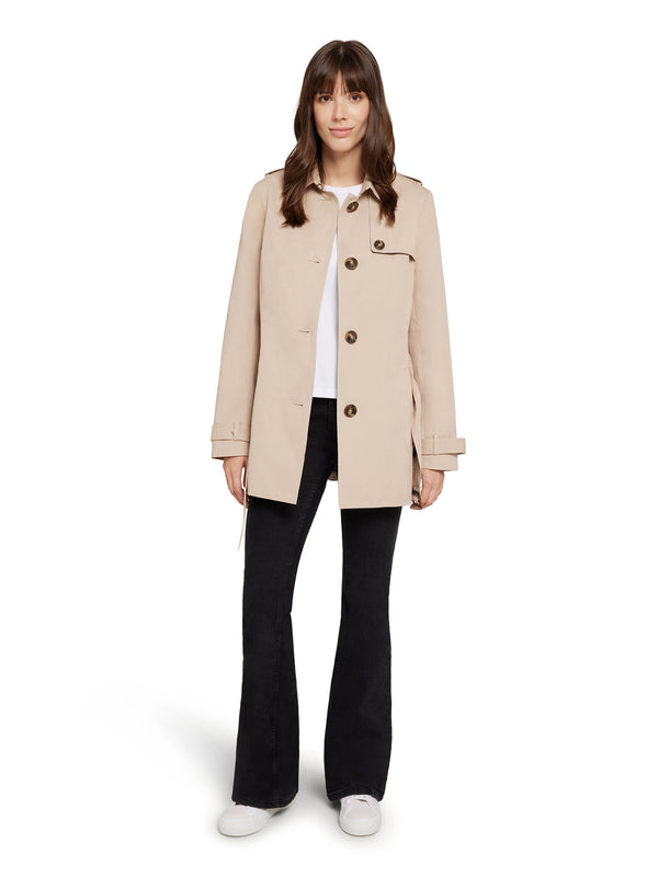 Rocaandblue Trenchcoat kort model Isabelle coat