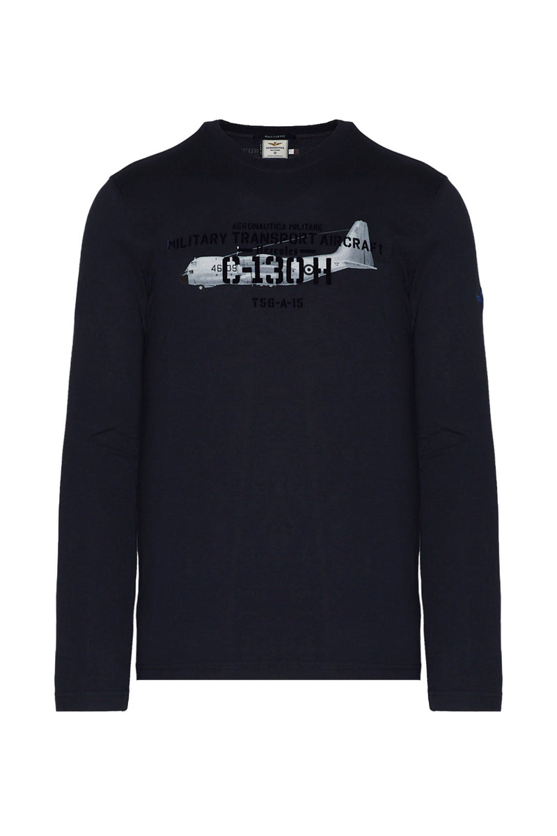 Aeronautica t-shirt TS2132 navy