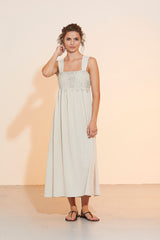 Rue De Femme Kjole Saloma Offwhite 6975