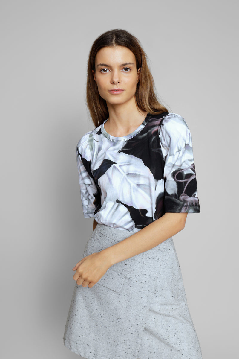 Munthe T Shirt Jikolaz Print 23366-0-76-36