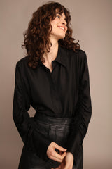 Munthe Bluse Leslea 23428 Sort