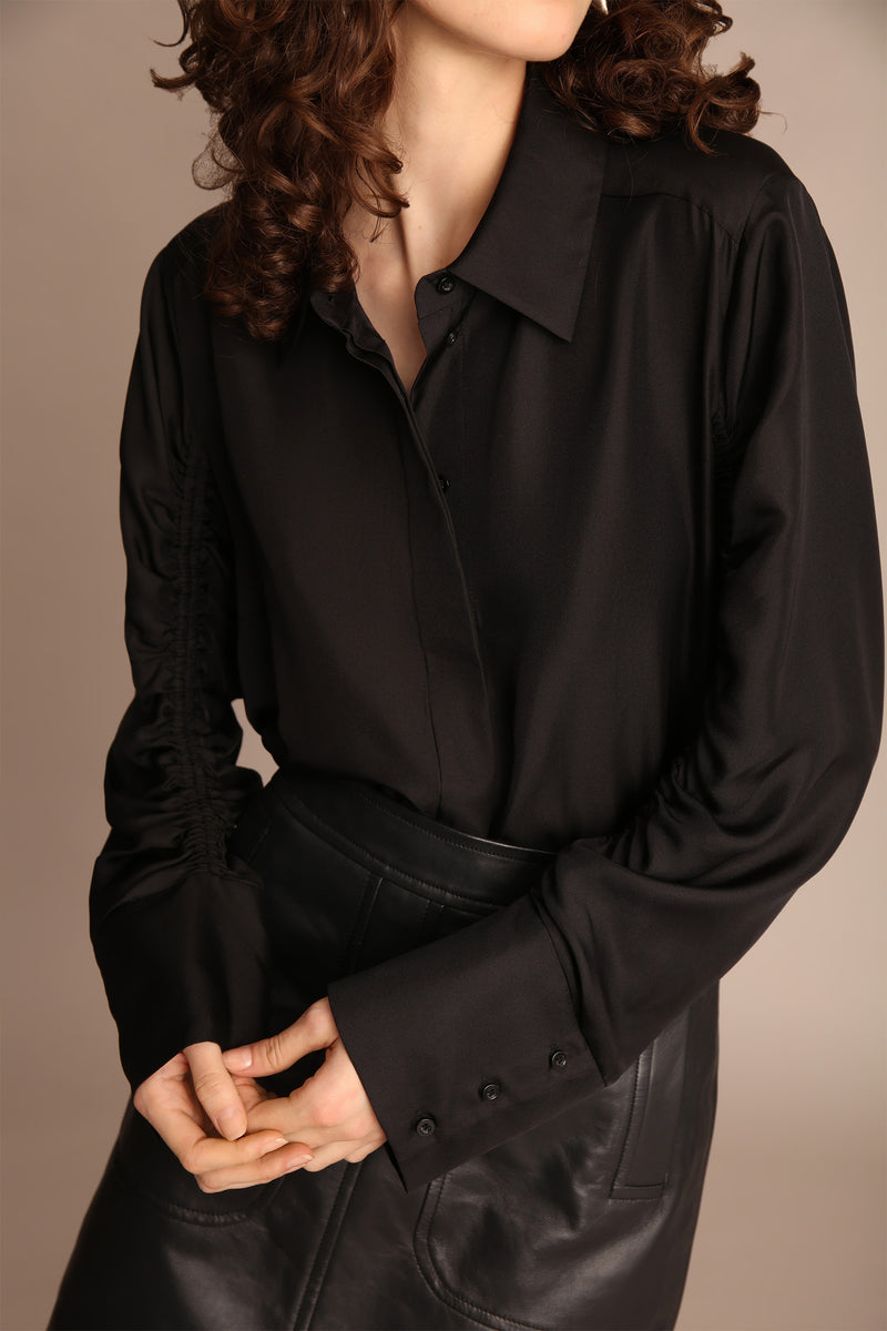 Munthe Bluse Leslea 23428 Sort