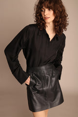 Munthe Bluse Leslea 23428 Sort