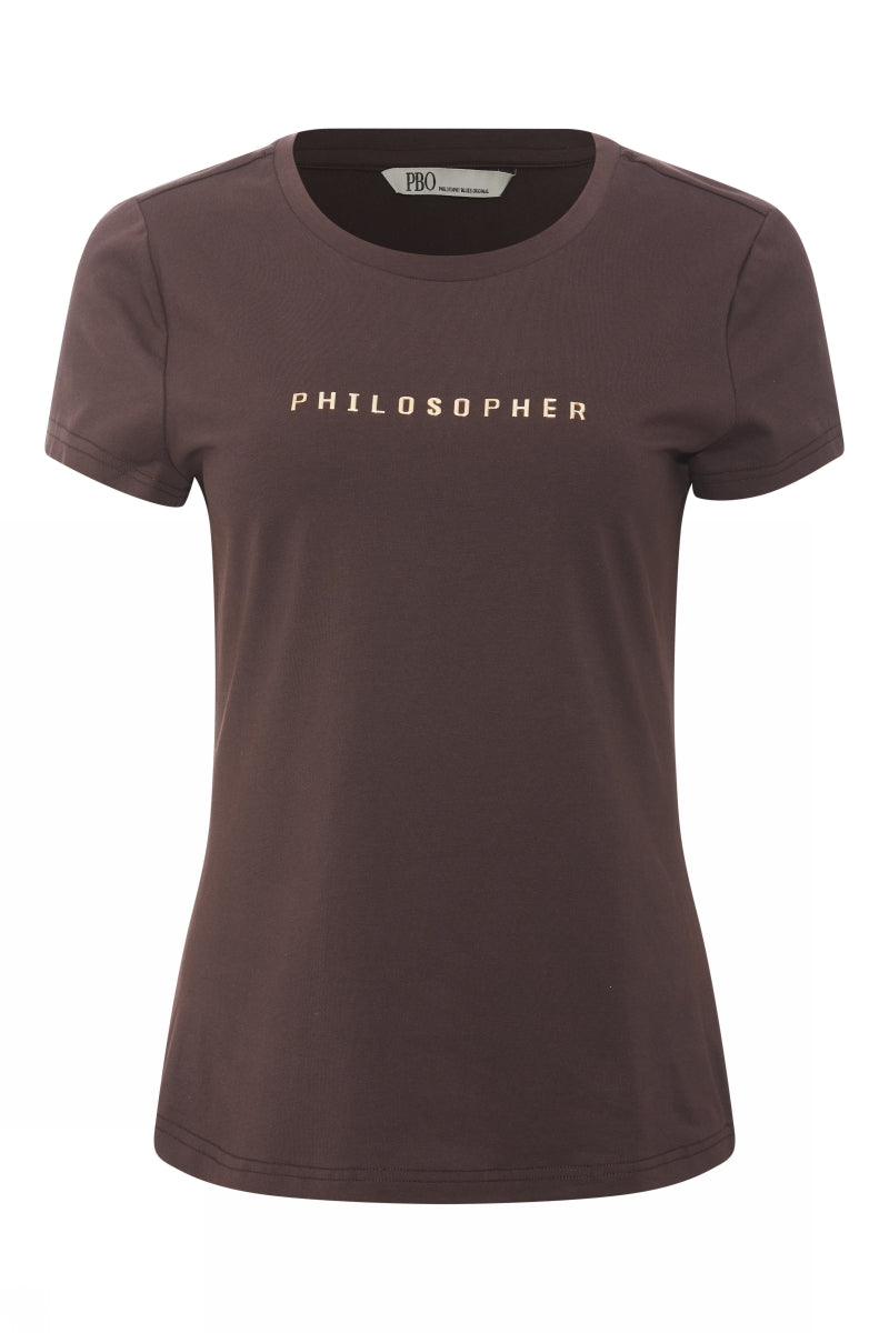 PBO t-shirt Philo. 0 brun/84