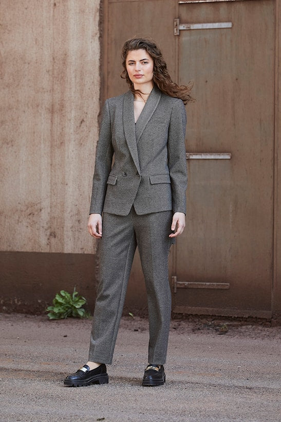 Rue de Femme New Eloise Blazer Sort/Brun 255082-3
