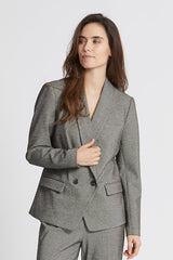 Rue de Femme New Eloise Blazer Sort/Brun 255082-3