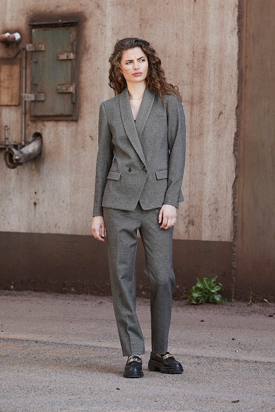Rue de Femme New Eloise Blazer Sort/Brun 255082-3