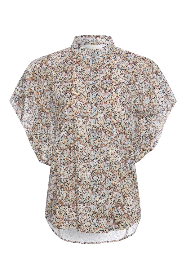 Heartmade bluse Truvy shirt col. 369 rosa/sand