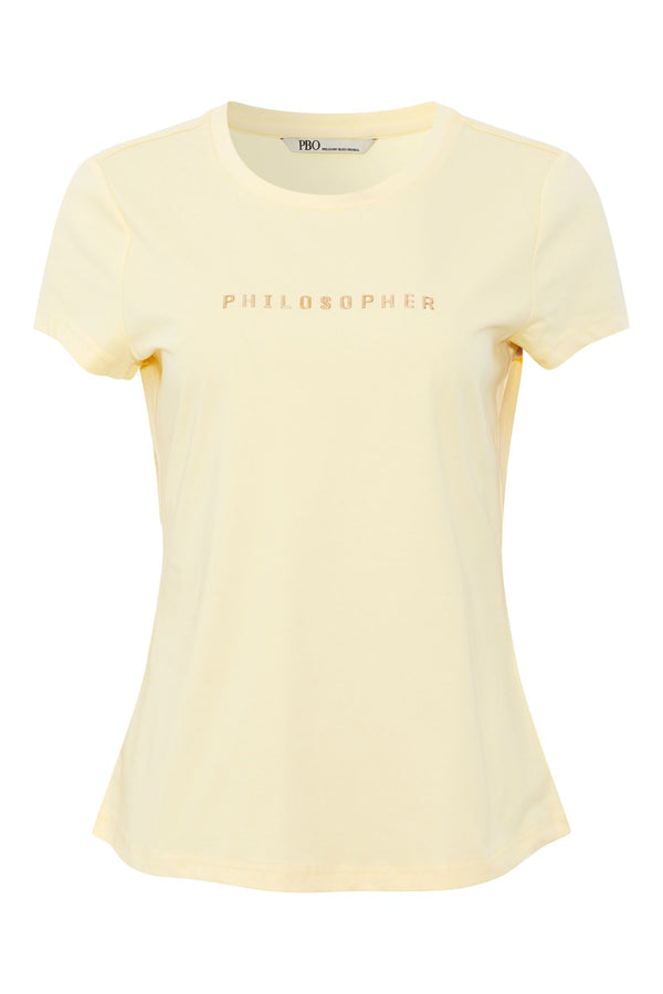 PBO T-shirt Philosopher Gul 703