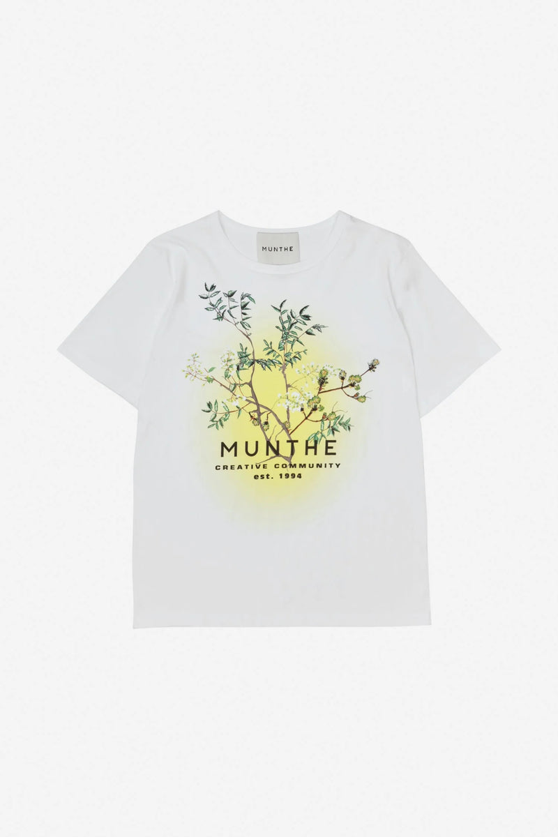 Munthe T- shirt Omeo Hvid