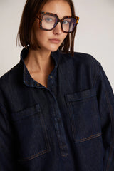 Munthe Bluse Tuxa 243 1000 24314 Denim