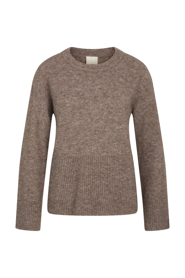 Heartmade Strik Kasin Knit 244 795 1 Brun 15