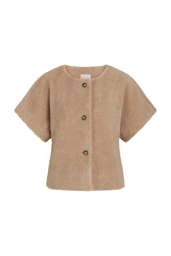 PBO Vest Shea Teddy 5101 Mid brown 12