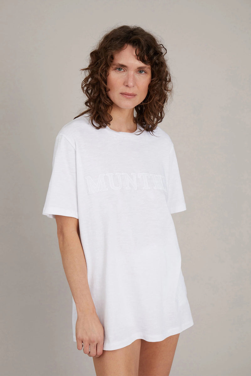 Munthe T-Shirt Pumpkin 247111724766 Hvid