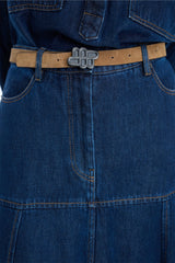 Munthe Tuxya Nederdel 247 1210 24715 Col.Indigo