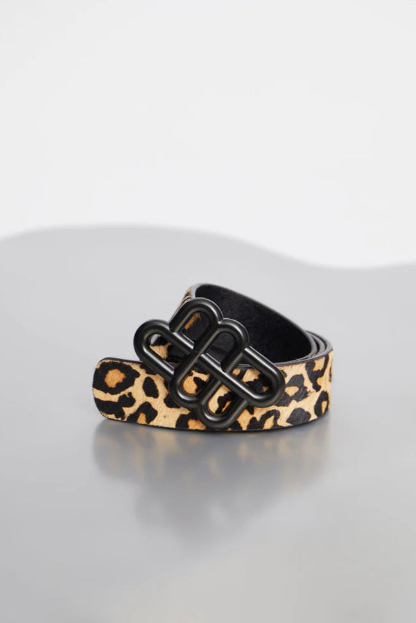Munthe Matter Bælte 252 1900 25250 Col. Brown Leopard