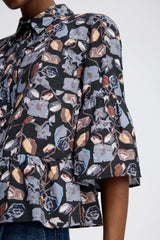 Munthe Rosewell Top 254-1015-25419 Col. Black