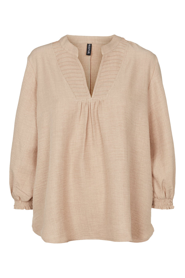 Prepair Bluse Vilde 2557 Sand