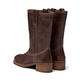 Pavement Tanja Vintage Støvle 25 598 Col.Brown/white