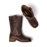 Pavement Tanja Vintage Støvle 25 598 Col.Brown/white
