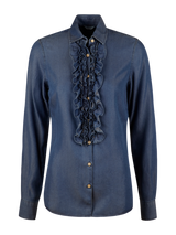 Stenstrøms Skjorte Illy 2612106866 Denim 170