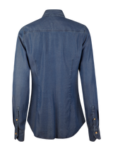 Stenstrøms Skjorte Illy 2612106866 Denim 170