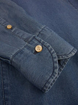 Stenstrøms Skjorte Illy 2612106866 Denim 170