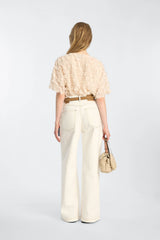 Munthe Bossi bluse 261-1038-26124 Col. creme