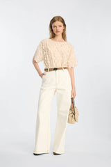 Munthe Bossi bluse 261-1038-26124 Col. creme