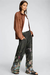 Munthe Fabert Bukser 261-1410-26118 Col.Printblack