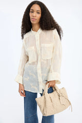 Munthe Fortunato Skjorte 263-1006-26331 Col. Creme