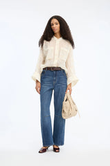 Munthe Fortunato Skjorte 263-1006-26331 Col. Creme