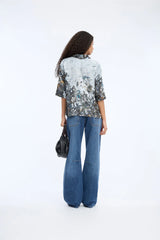 Munthe Vushi Skjorte 263-1011-26318 Col. Print Grey
