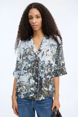 Munthe Vushi Skjorte 263-1011-26318 Col. Print Grey