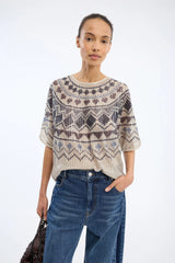 Munthe Vunny Bluse 263-1032-26322 Col. Print camel