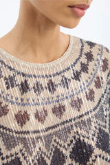 Munthe Vunny Bluse 263-1032-26322 Col. Print camel