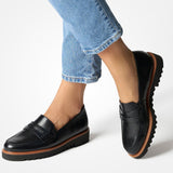 Paul Green Loafers Brush Calf 2694-01x Sort