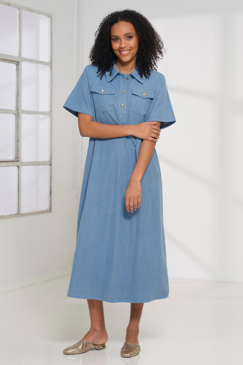 Prepair Paulina Dress 2740 Col. Blue