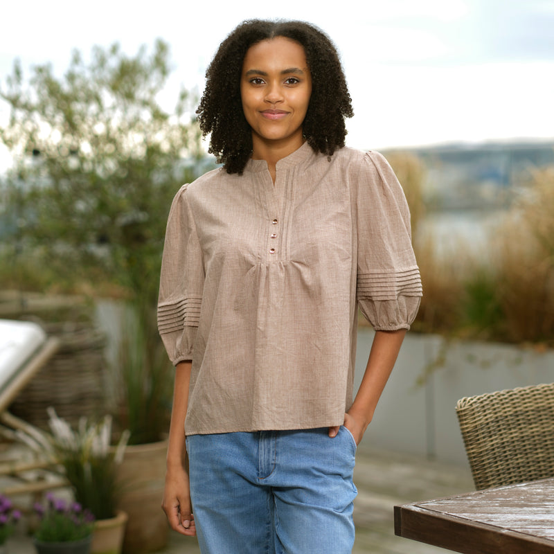 Prepair bluse Camilla blouse style 2755 sand