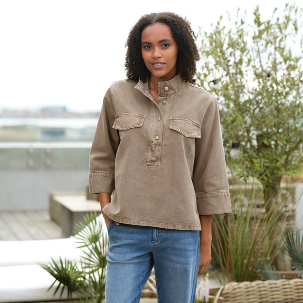 Prepair Bianca Blouse 2782 Col. Latte
