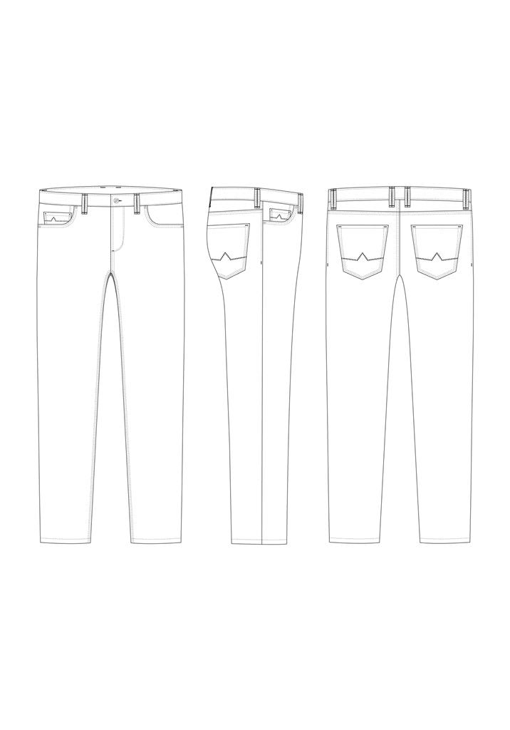 Alberto Jeans Slim Fit Premium 4507 1764 grå / 904