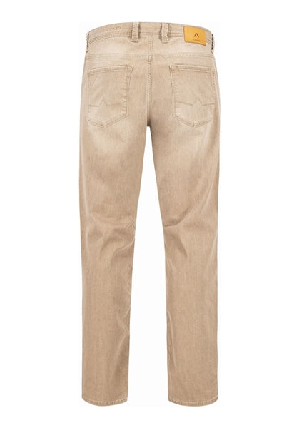 Alberto Bukser 64571577 tencel denim beige 525