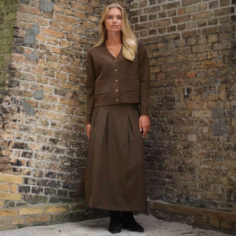 Prepair Gigi Knit Cardigan 2853 Col. Chocolate Brown